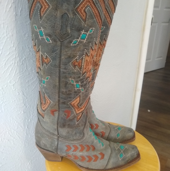 Corral tall cowgirl boots - Picture 6 of 7